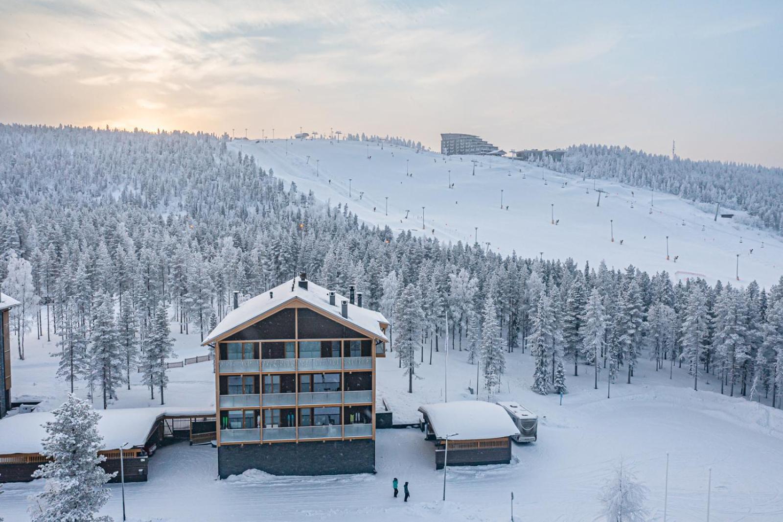 Levi Tunturinlaita A4, Ski-In Ski-Out 3Xbedroom Exterior photo