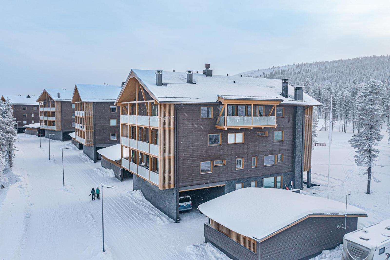 Levi Tunturinlaita A4, Ski-In Ski-Out 3Xbedroom Exterior photo
