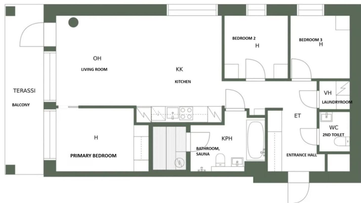 Levi Tunturinlaita A4, Ski-In Ski-Out 3Xbedroom Exterior photo